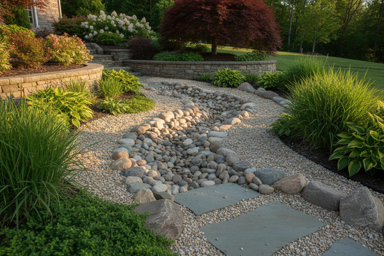 Decorative Stone Installation